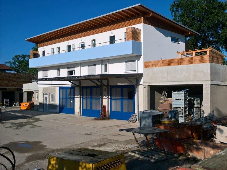 Kaindl Herrsching Breitbrunn - Fertiger Umbau Lagergebäude